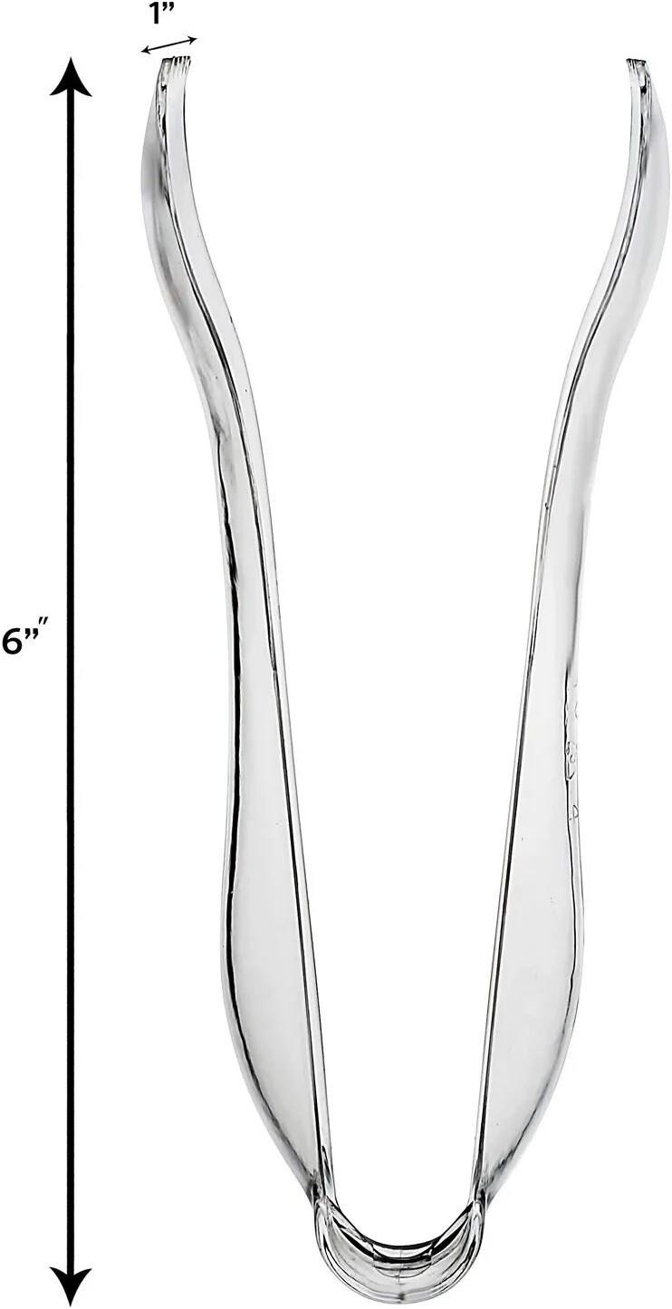 9 Pcs Disposable Serving Utensils Plastic Serving Spoons 10″ Forks 10″ Tongs 6″