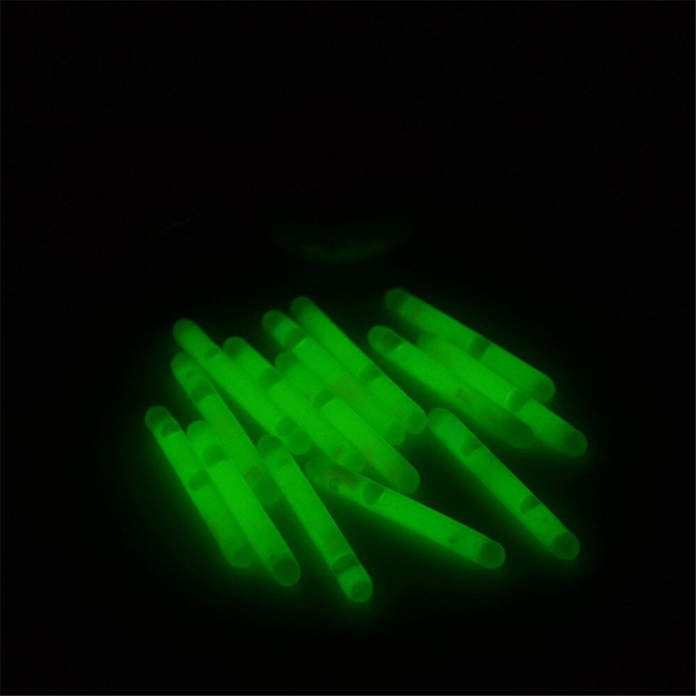 100PCS 1.5″ Green Mini Glow Sticks Fishing Light For Parties Fishing Light Stick