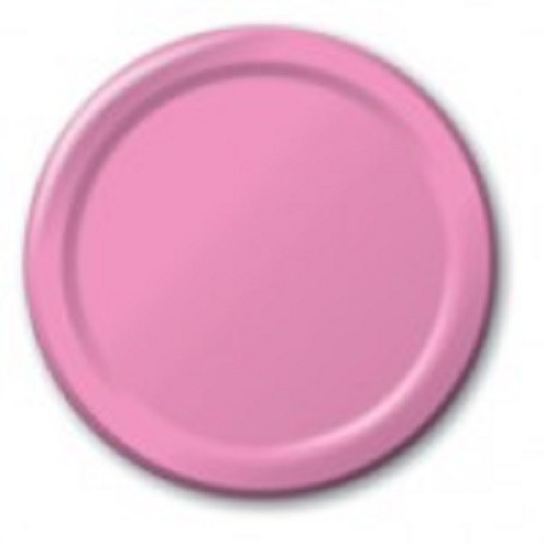 Solid Plates 9″ Lunch 7″ Dessert Red Blue Yellow Green Purple Pink Black Orange