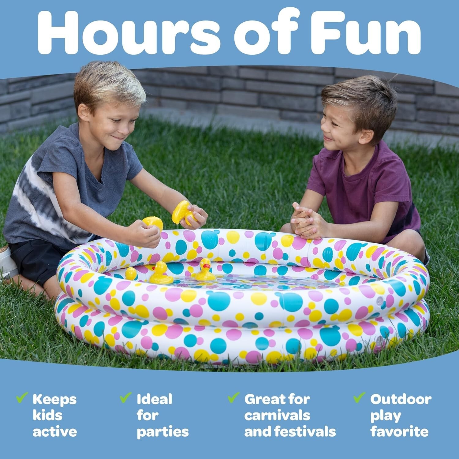 Duck Pond Matching Carnival Game Outdoor Games for Kids Birthday Party Fun GAME