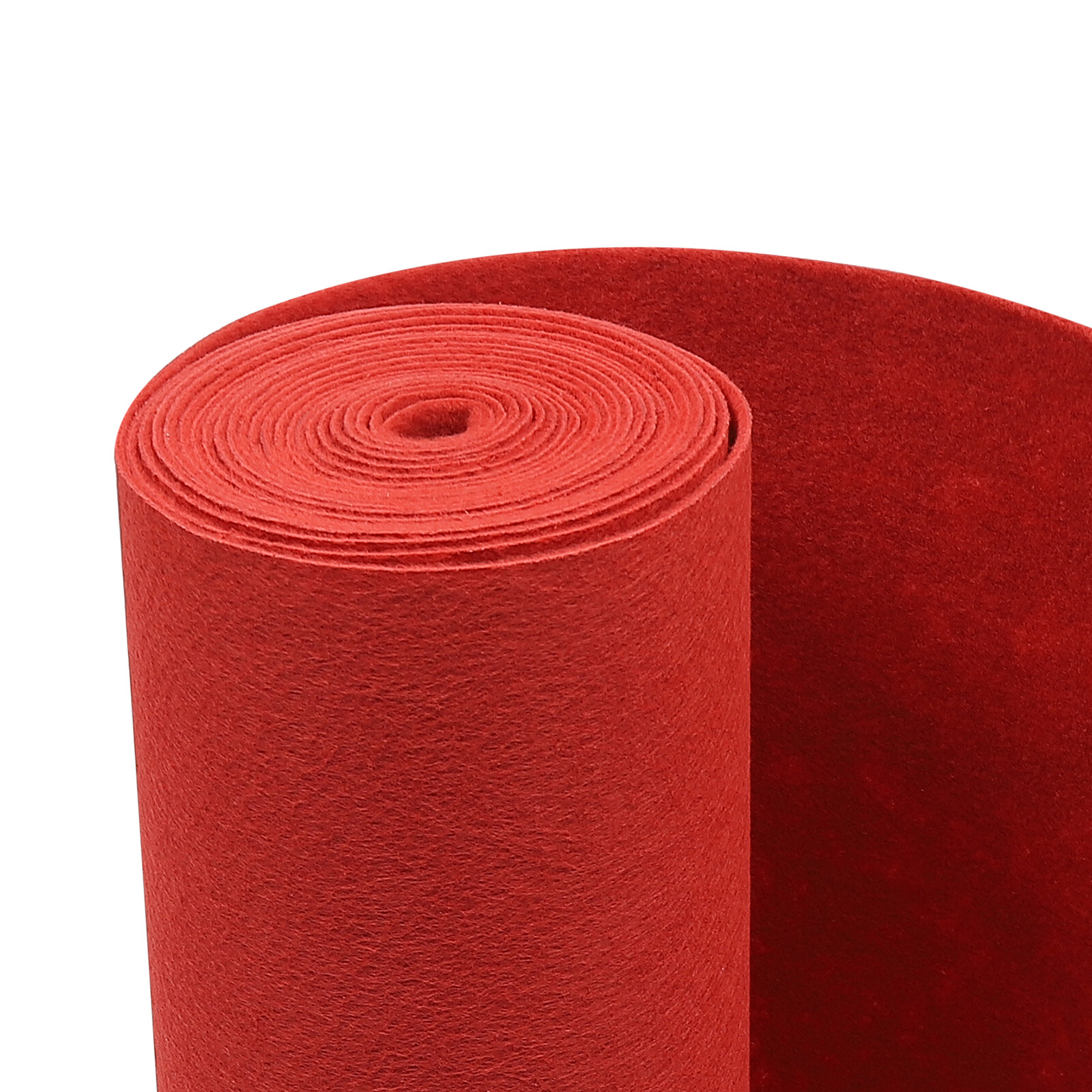 3??33Ft Red Carpet Runner Thickened Non-slip Runway Rug for Weddings Parties US