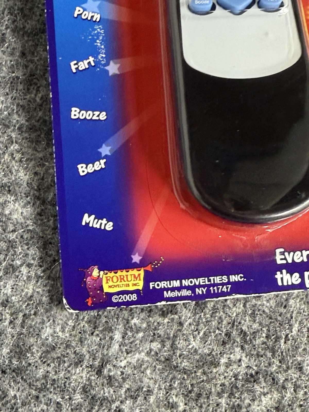 Forum Novelties Ultimate Mens Remote Control Talking Sounds Funny Gag Gift N88