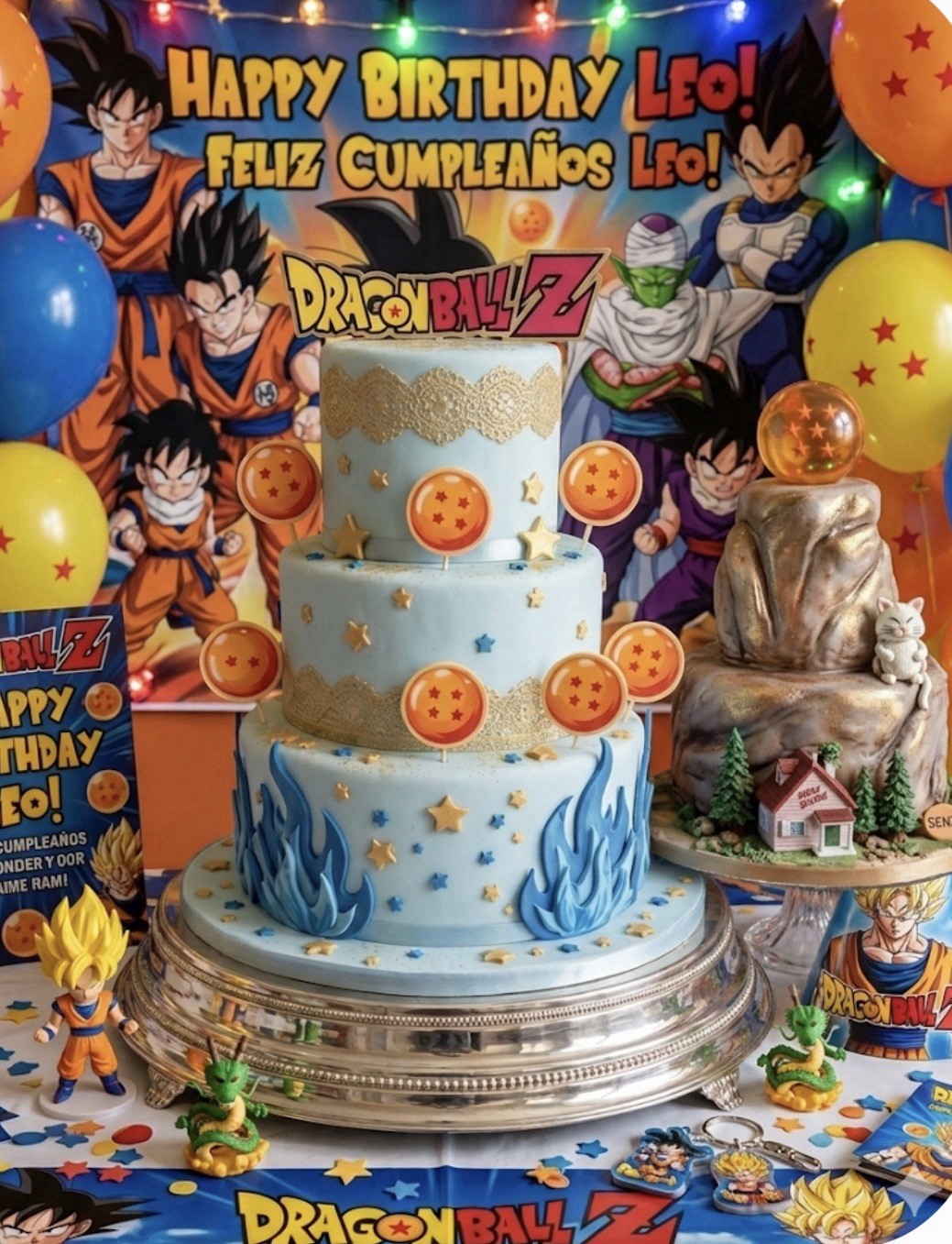 Dragon Ball Z ~ Birthday Cake Topper Set ~ BRAND NEW