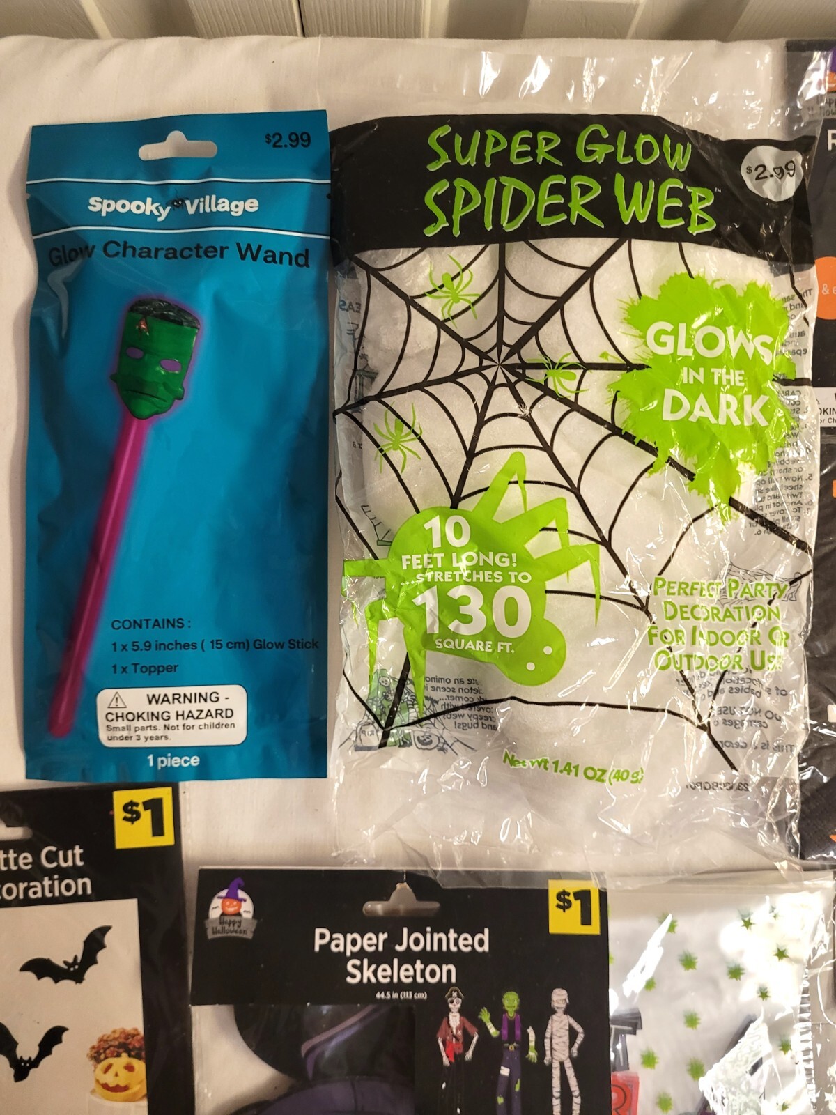 Lot of Halloween Party Decorations & Tableware