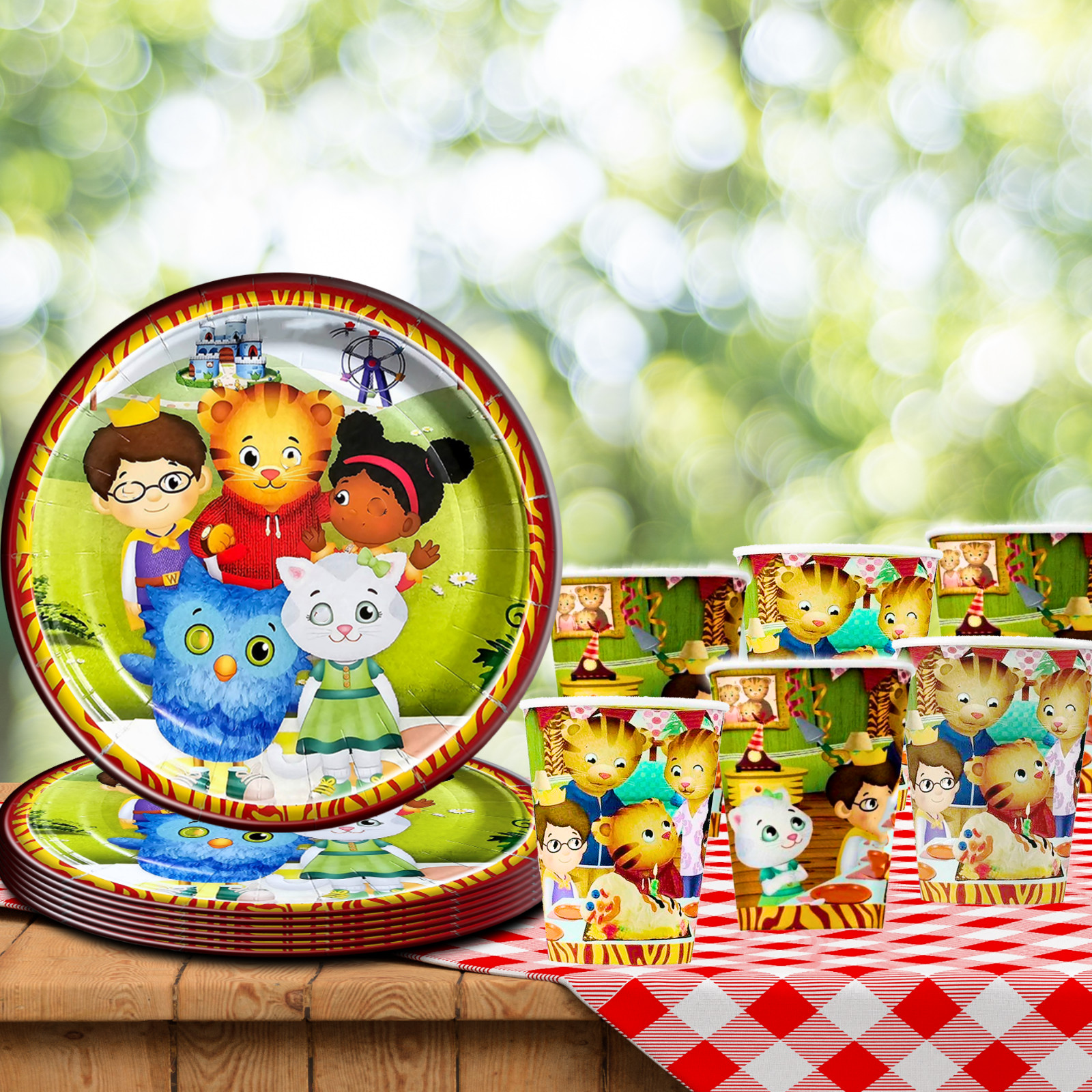 Dan Tigger Party Supplies happy birthday centerpiece decoration gift balloon
