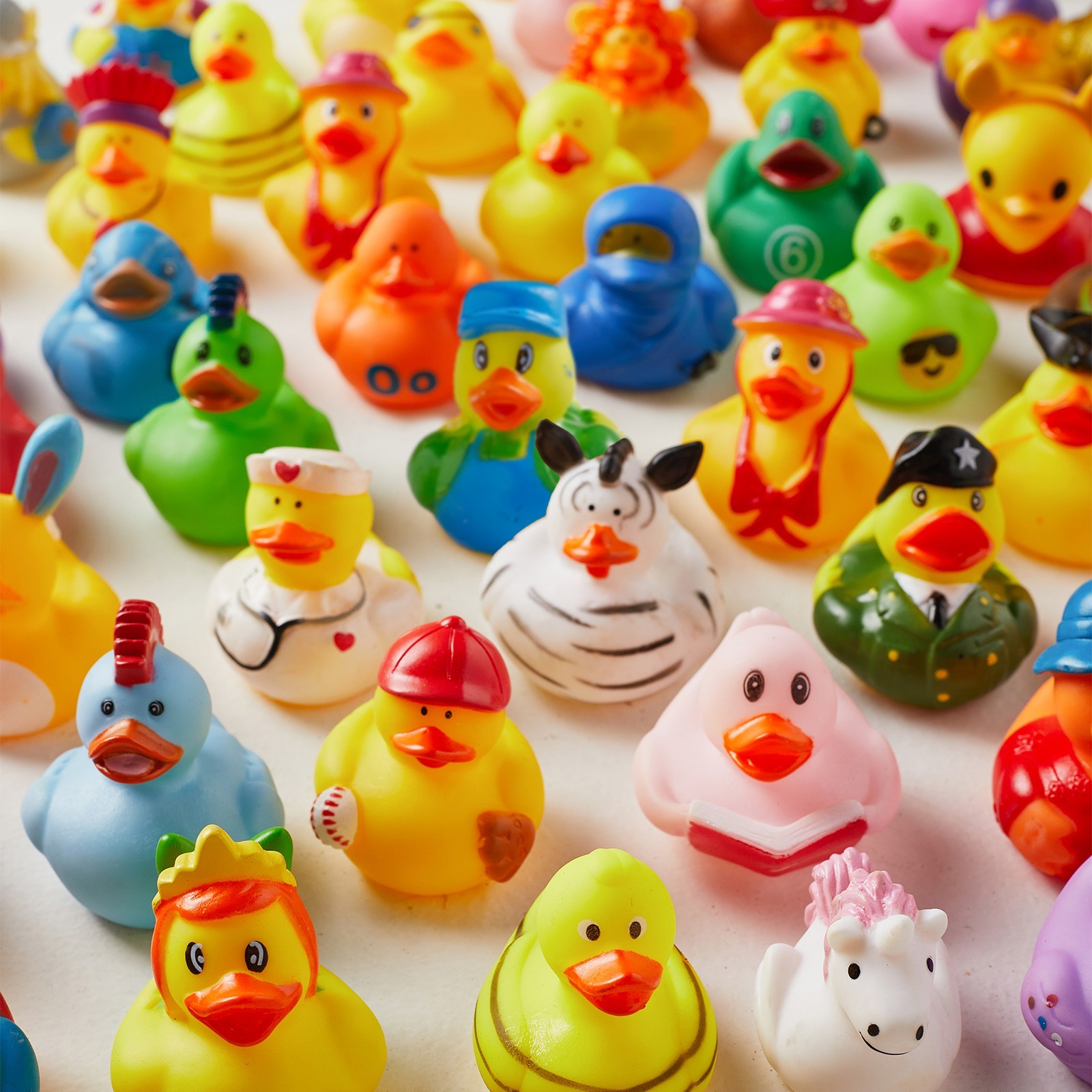 Rubber Ducks in Bulk,Assortment Duckies for Jeep Ducking Floater Duck Bath Toys