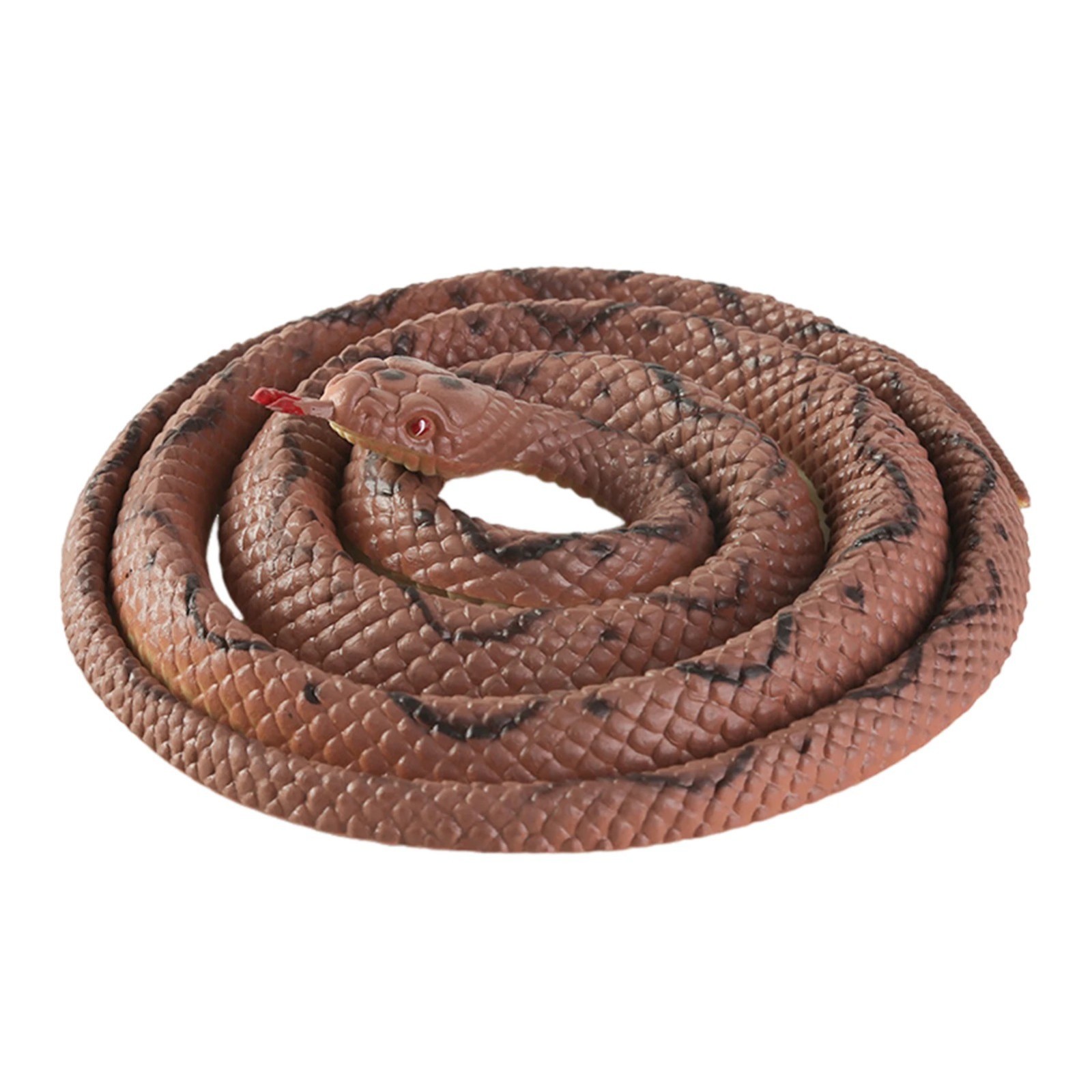 Fake Realistic Snake Lifelike Real Scary Rubber Toy Prank Party Joke For Garden