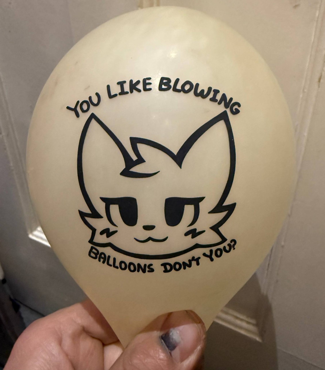 60cm 24″ large round Cattex premium balloon in Boykisser print