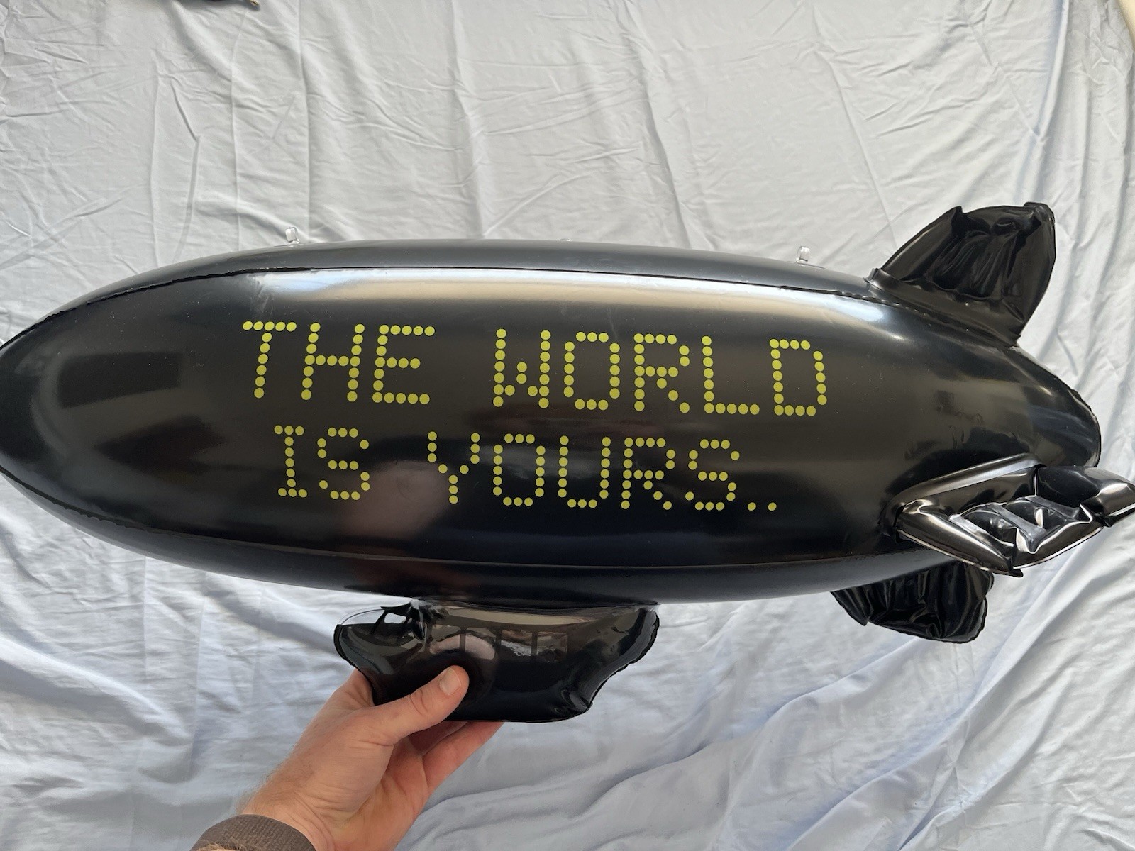 Scarface ‘THE WORLD IS YOURS’ inflatable blimp