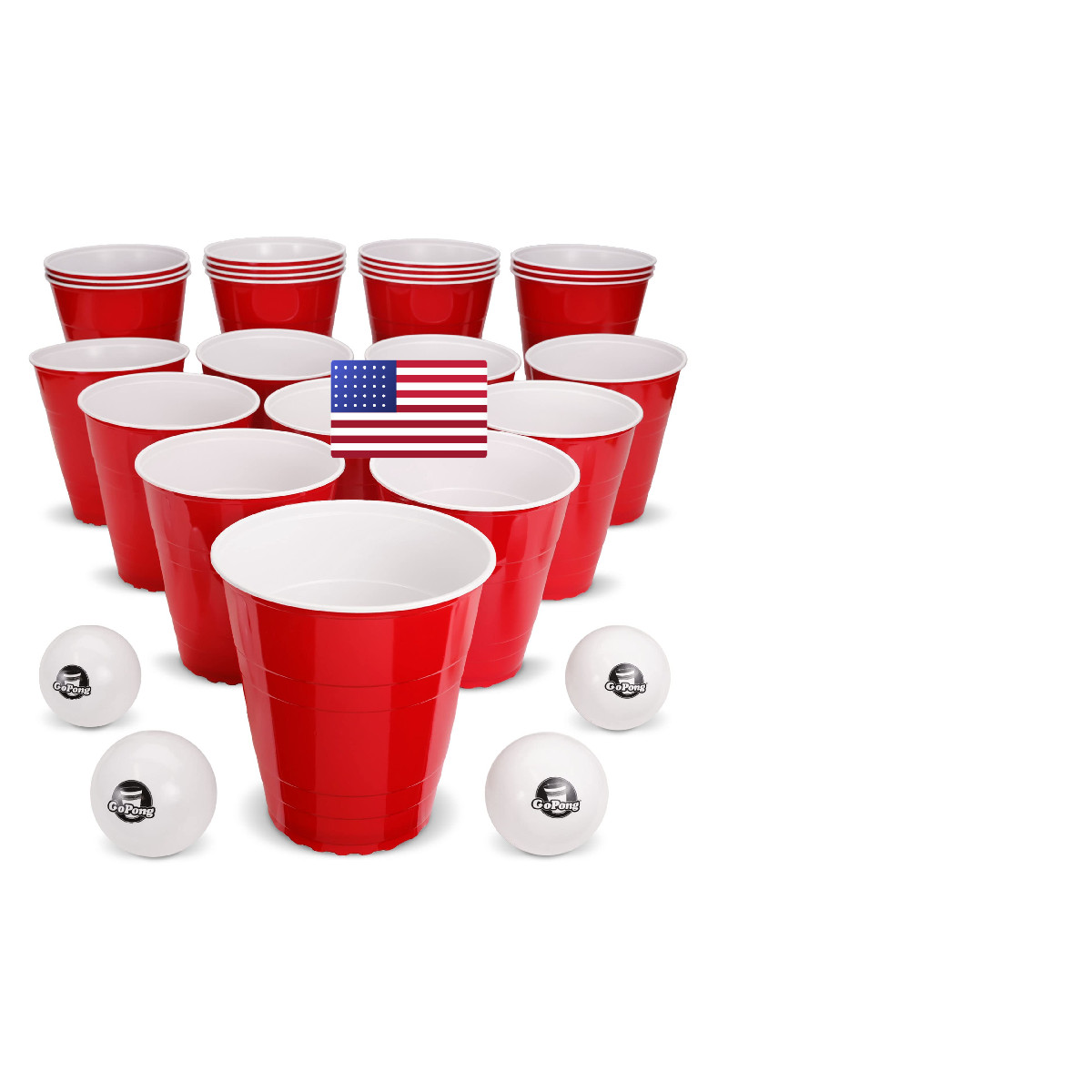 Gopong Giant Yard Pong Drinking For Lawn Beach And Tailgating Beer Pong Party