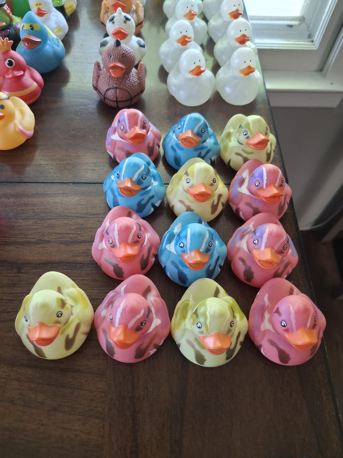 Large Collection (300) of assorted Rubber Ducks for Jeep “Ducking”/Party Favors