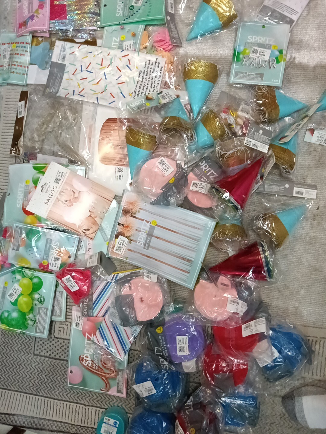 Huge Lot Of Party Supplies Huge Lot Overstock
