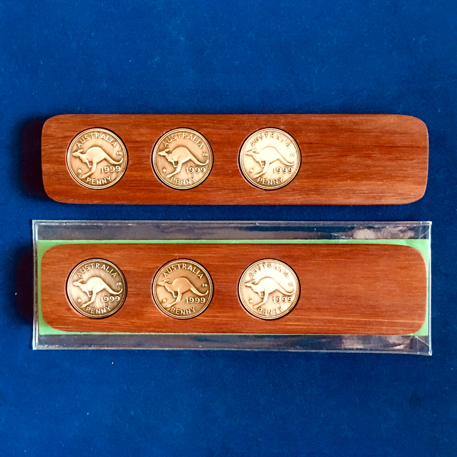 20th Birthday Present 2UP Game – 2006 Australian Penny Hardwood Two-Up Kip