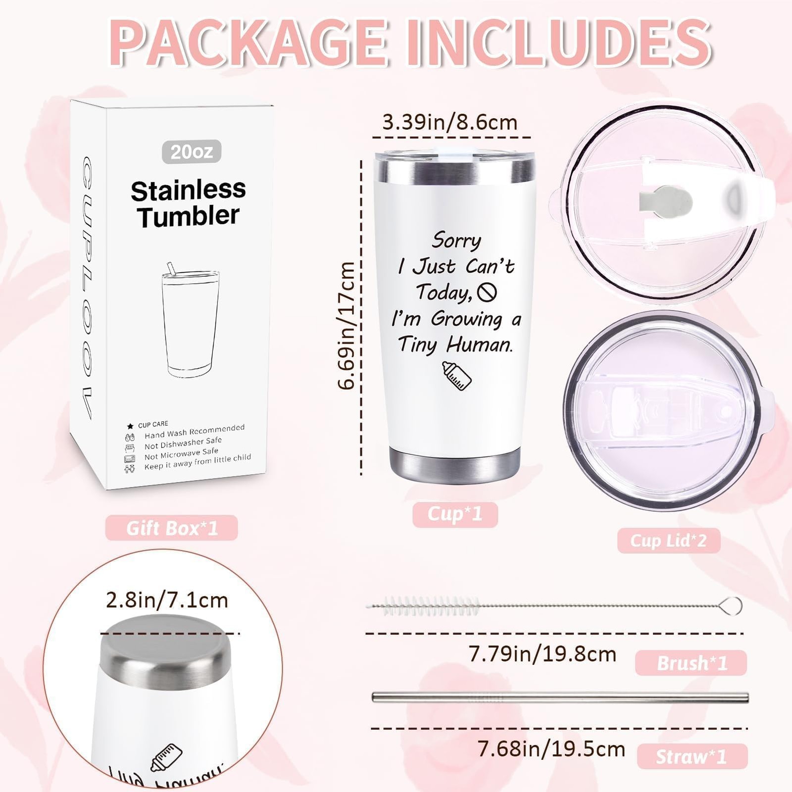 Pregnancy Gifts for Expecting Mom Mommy to Be Gifts for First Time New Mom 20 Oz