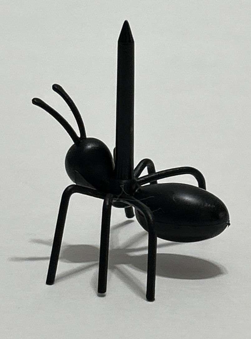 6 pcs Ants Shape Toothpicks Fruit Cheese Dessert Fun Kids Halloween Party Prank