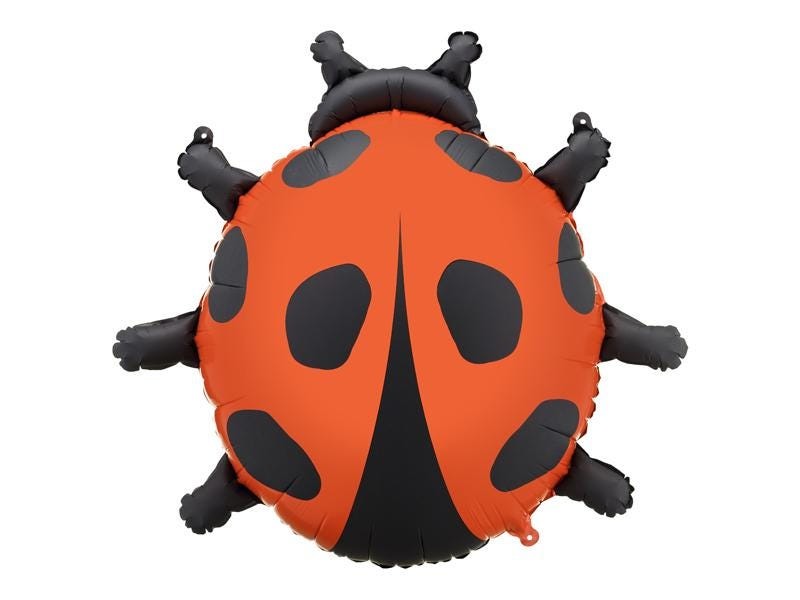 Large Red Ladybird Foil Balloon