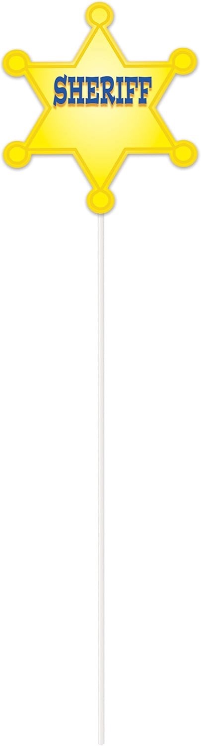 Western Cowboy Photo Booth Props 10 Ct Sealed Party Supplies