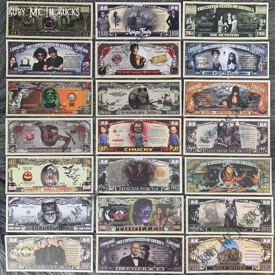 Gothic Horror Party Favors 1 5 10 20 50pcs Sets Bulk Variety Dollar Lots Kids