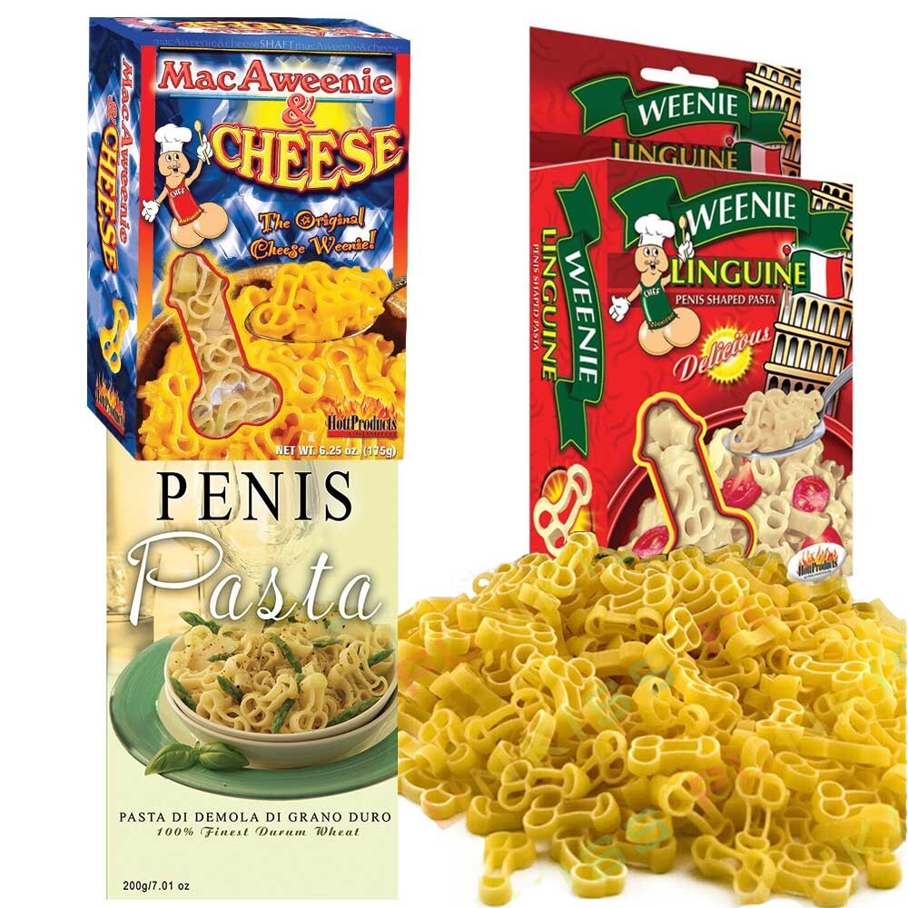 Penis Shaped Pasta Bachelorette Party Favor Fun Friends Party Game Gag Gift