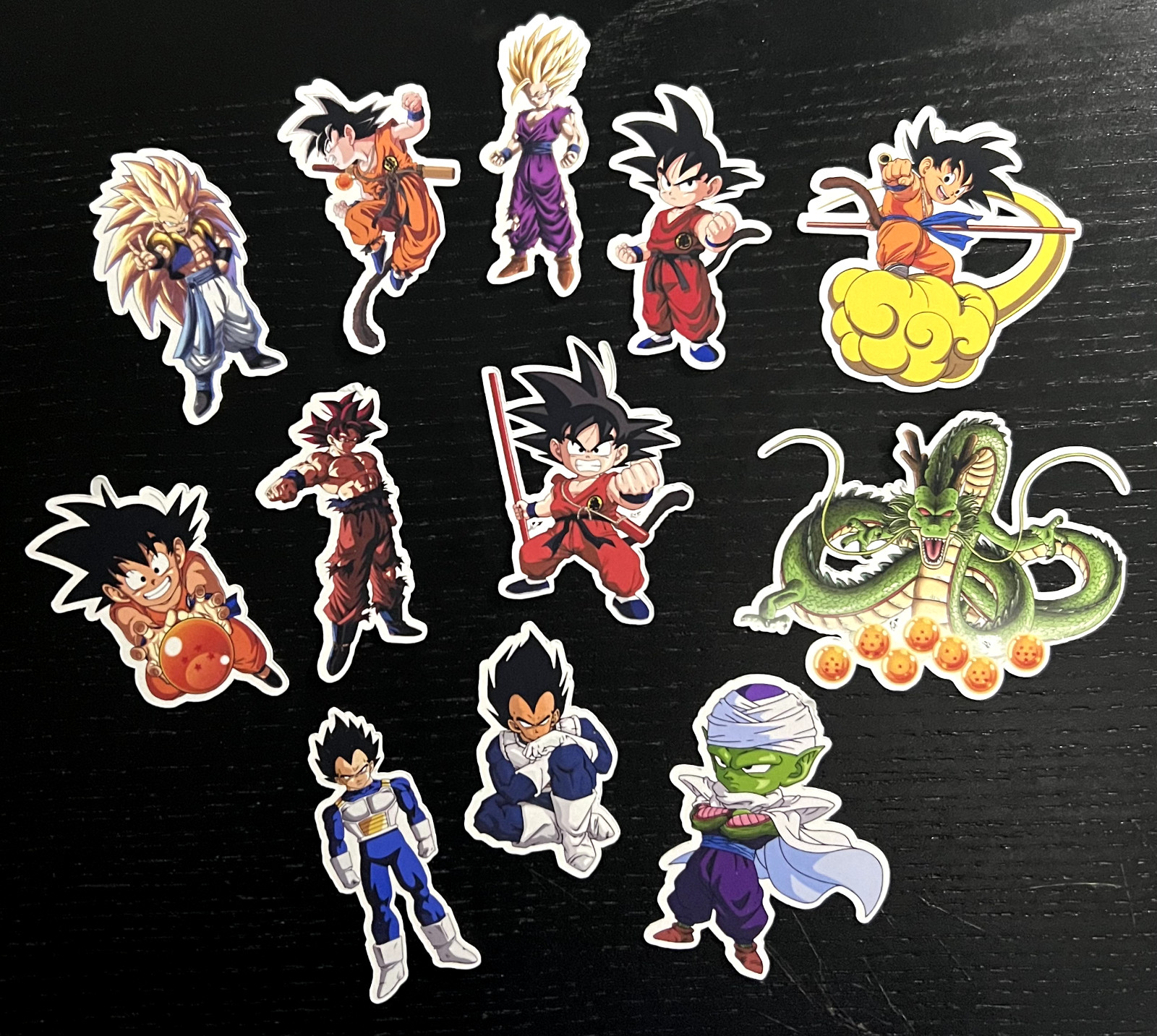 DRAGON BALL Z PERSONALIZED PARTY DECORATION, FAVOR BOXES, TABLE CENTERPIECE, ETC