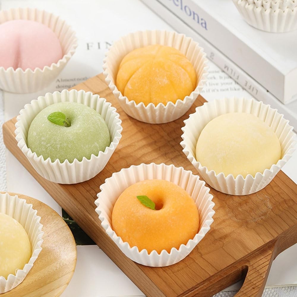 SKIDEC Rainbow Standard Cupcake Liners 400 Count standard, rainbow color