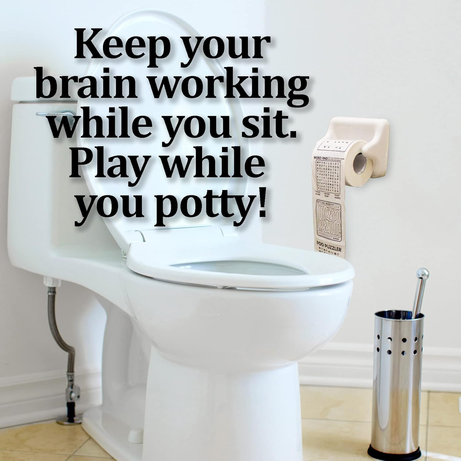 Novelty Toilet Paper Roll – Bathroom Tissue Roll – Funny Toilet Paper – Prank Gi