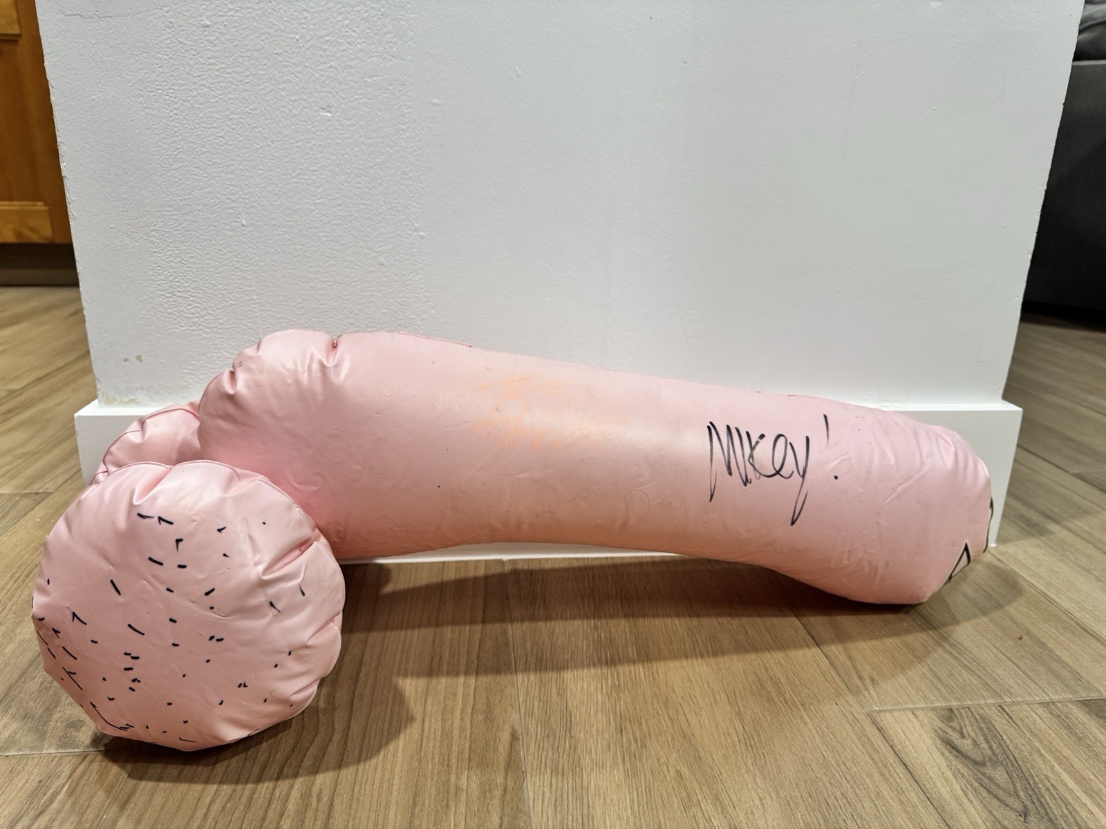 My Chemical Romance Signed Inflatable Adult Novelty Toy 4 Members Three Cheers