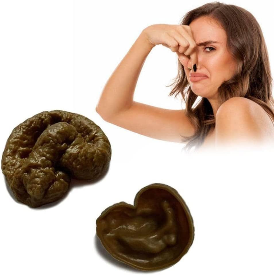 Brown Fake Poopy,Brown Realistic Fake Poop, Novelty Floating Fake Poop for April