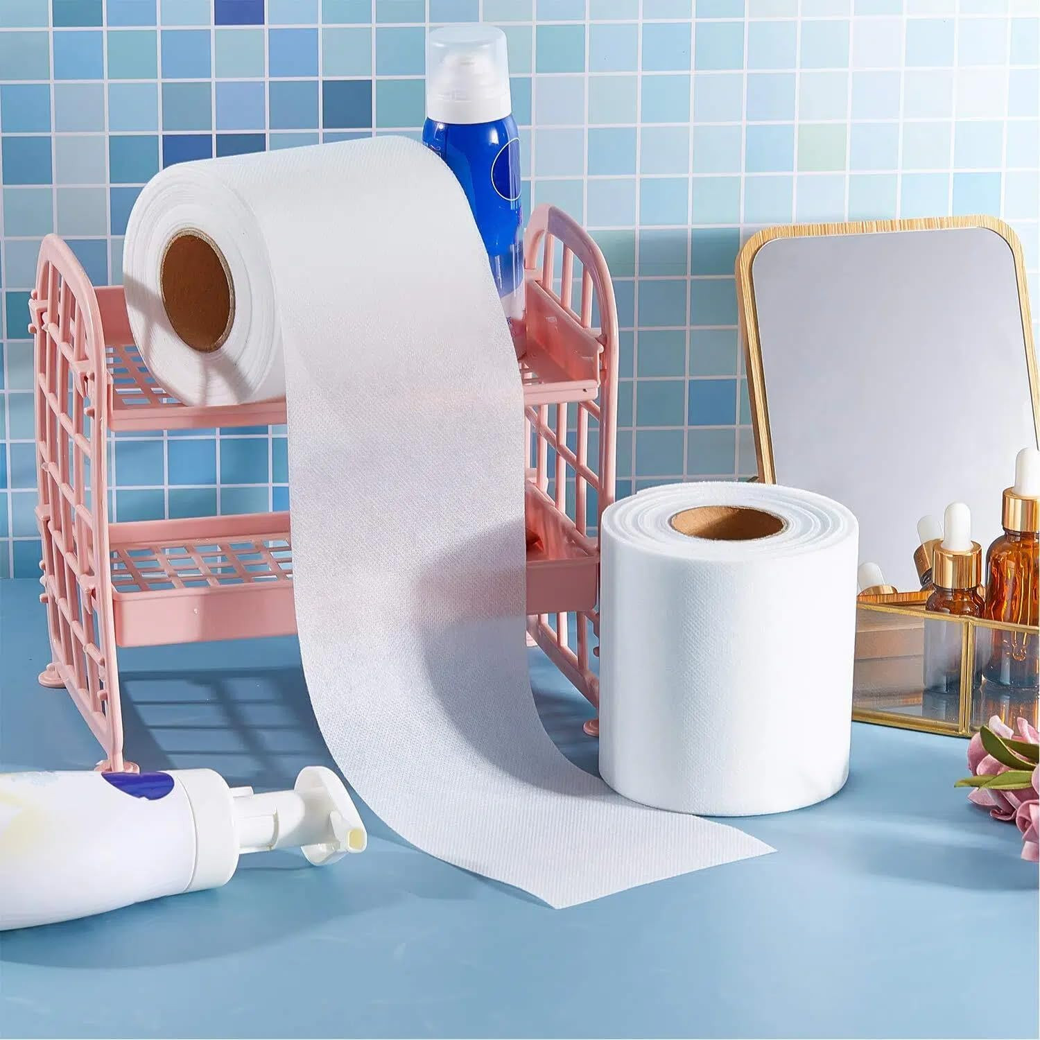 2 Rolls No Tear Toilet Paper Fake Pranks for Adults No Rip Toilet Paper Roll Fun