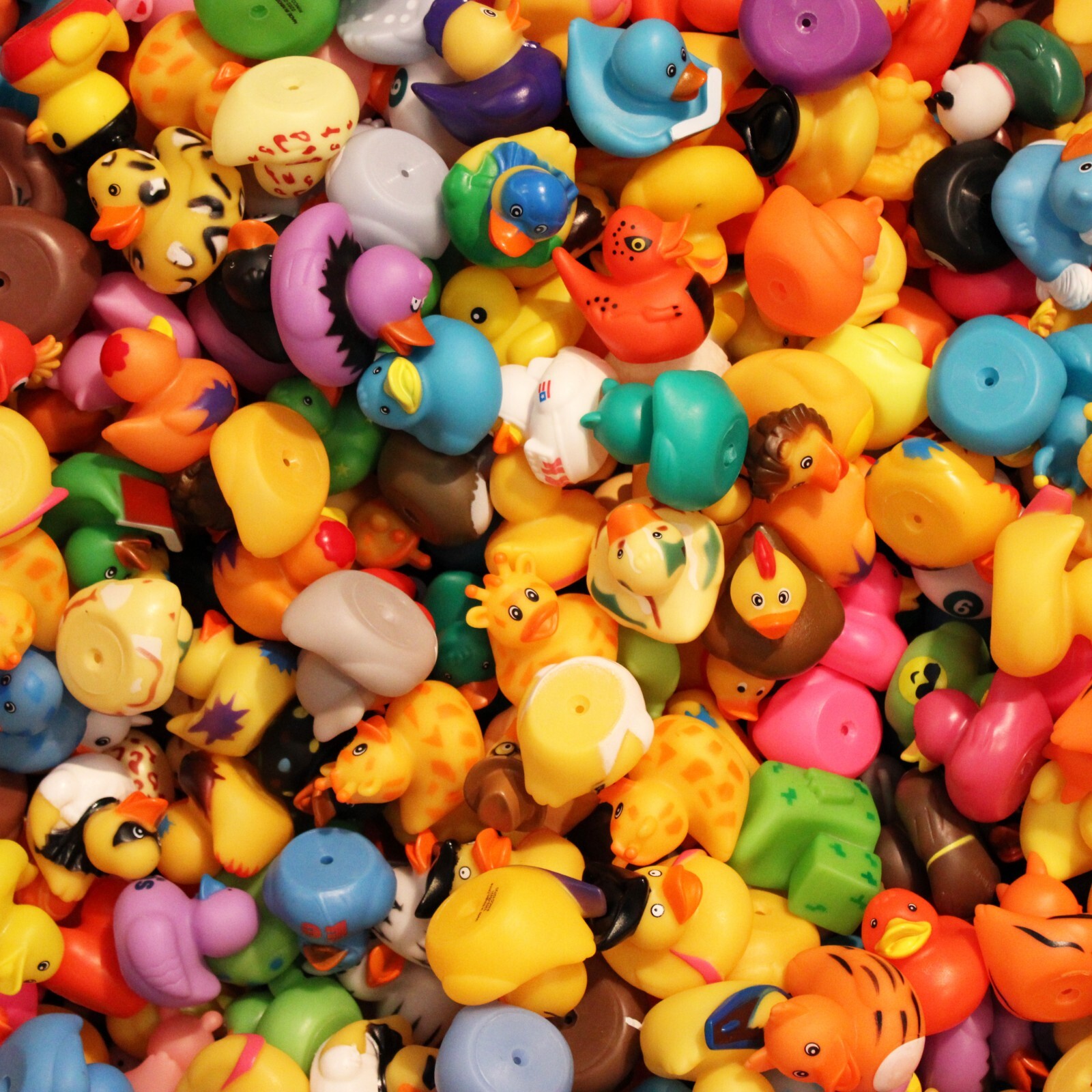 Bag of Assorted Rubber Ducks from Rubber Duckery | 100 Ducks For Duck Duck Jeep