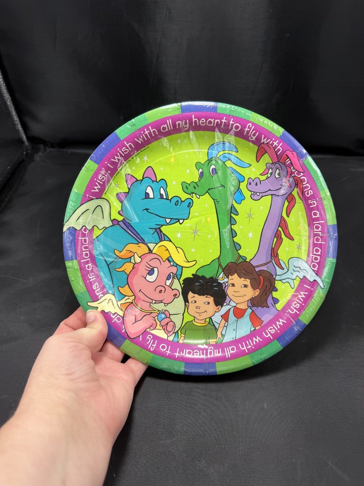 NEW Dragon Tales DesignWare Vintage 2001 AGC Birthday Party Supplies PBS Kids