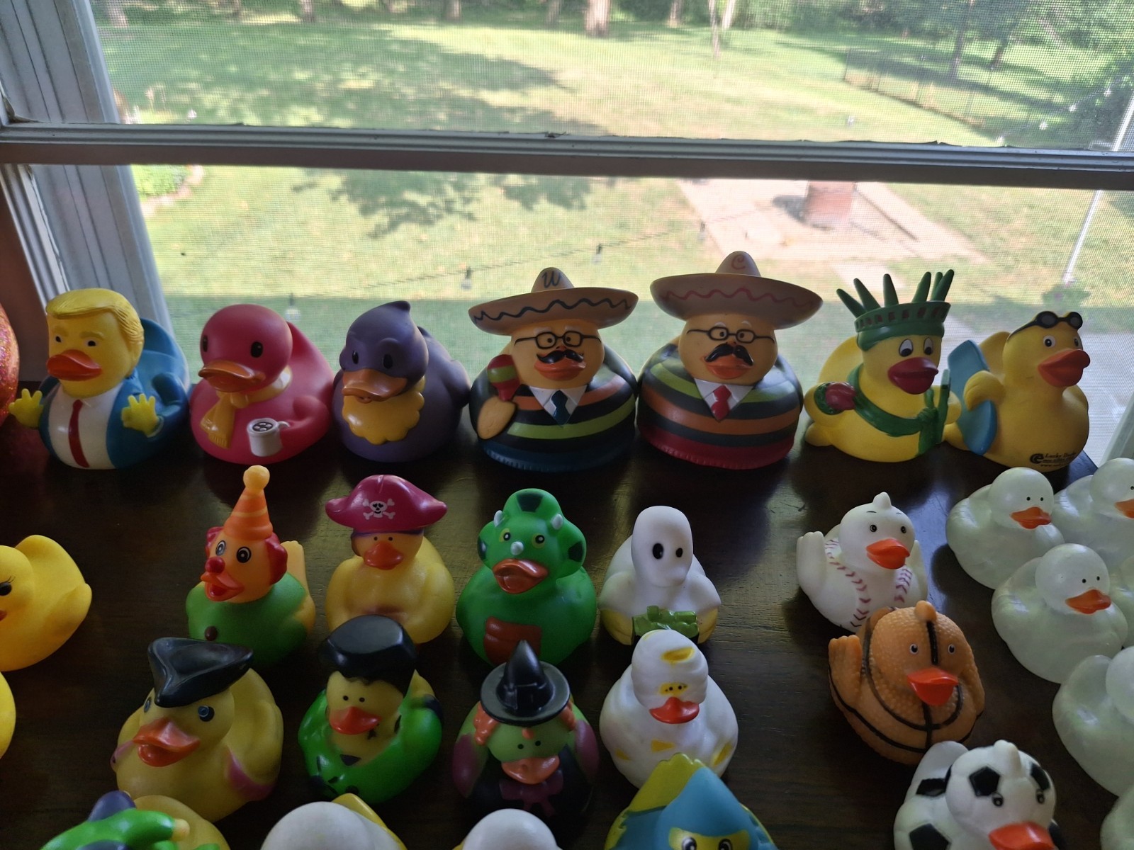 Large Collection (300) of assorted Rubber Ducks for Jeep “Ducking”/Party Favors