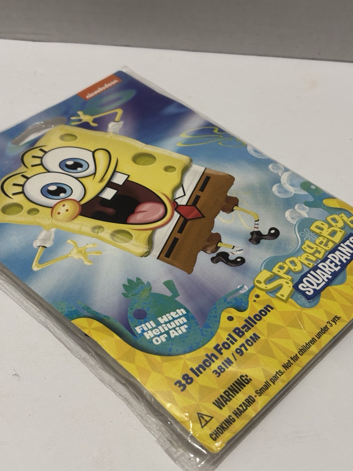 Nickelodeon Colorful SpongeBob Squarepants 38″. Foil Balloon NWT