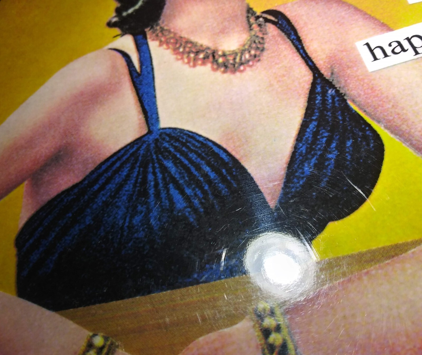 Set of 2 Anne Taintor Retro Cocktail Hour Melamine Plates Happy Hour 7.5″