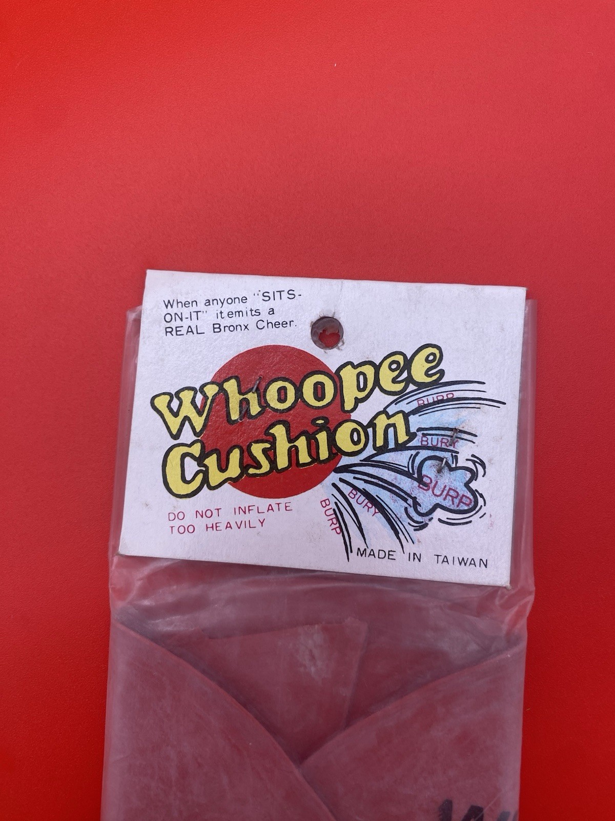 Whoopee Cushions Lot of 5 Vintage Fart Noise Toys – Sealed 1970’s New Old Stock