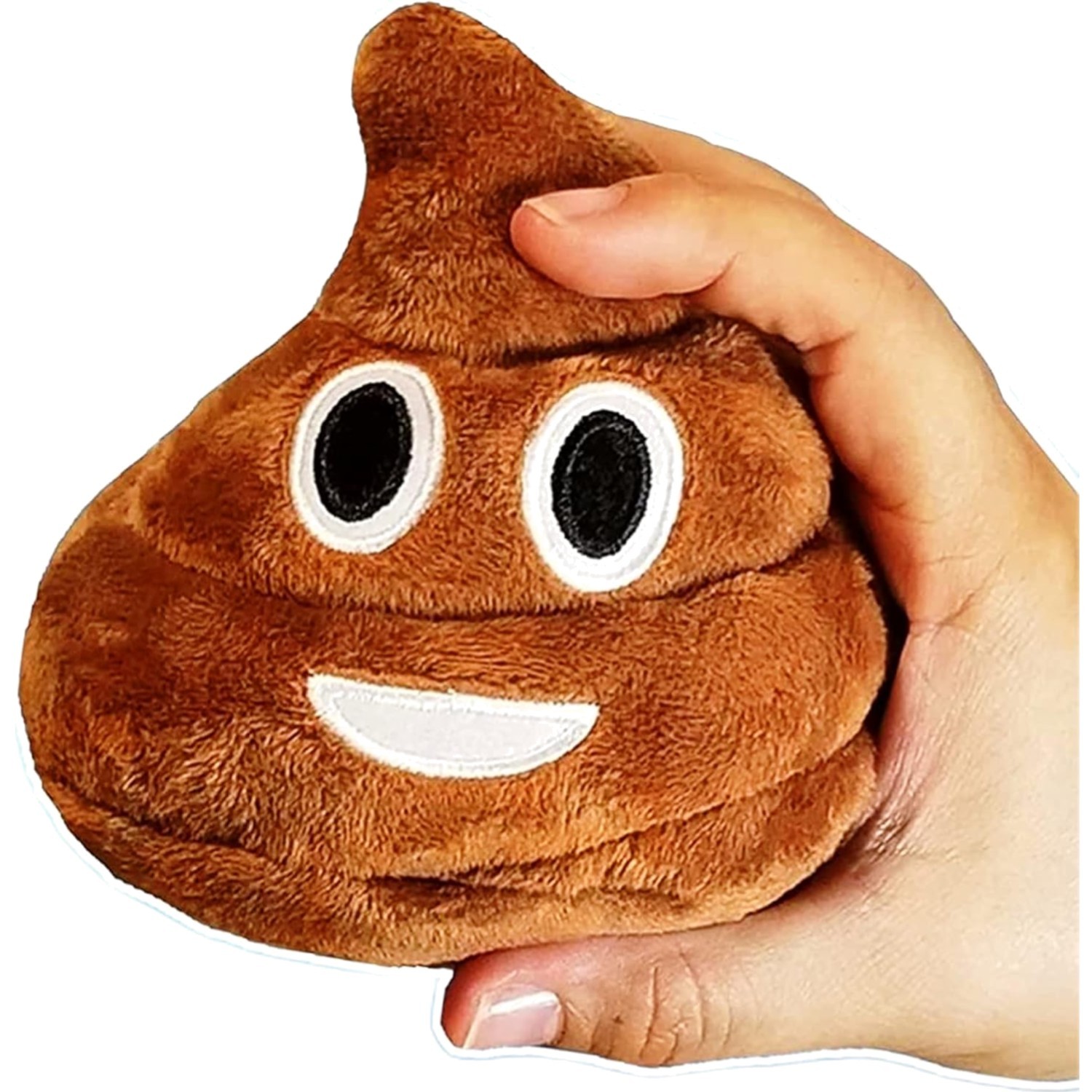 Funny Plush Poop Toy with 7 Fart Sounds – Hilarious Farting Poop Stuffy for K…