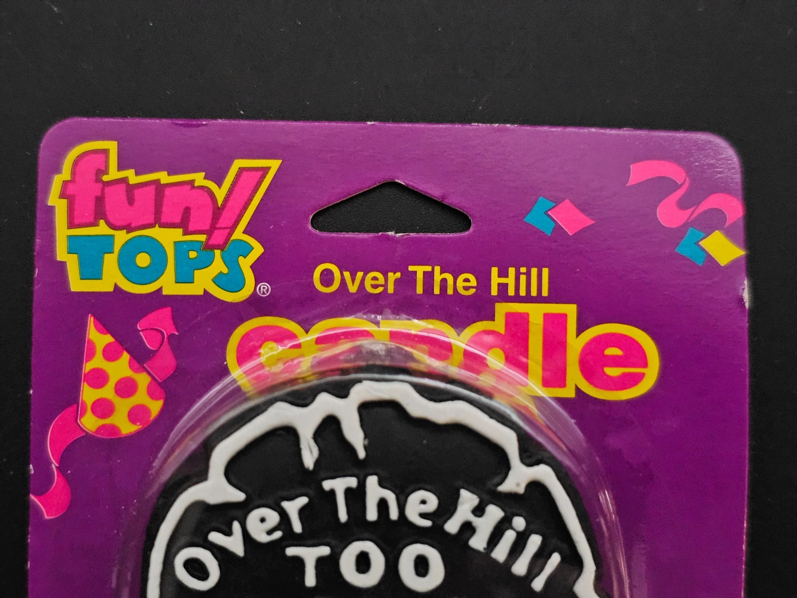 Fun Tops Over The Hill Candle ‘Over The Hill Too Old To Count’ New in Pkg