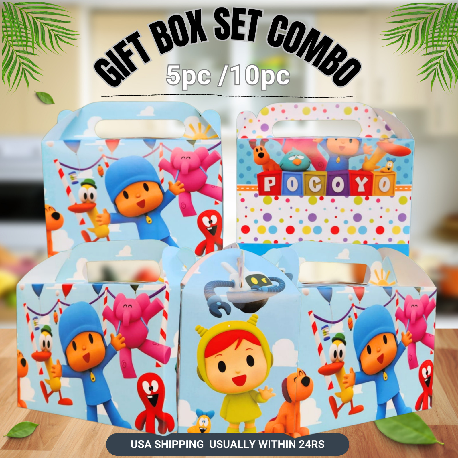 Pocoyo pato birthday party supplies favor centerpiece decoration event theme toy