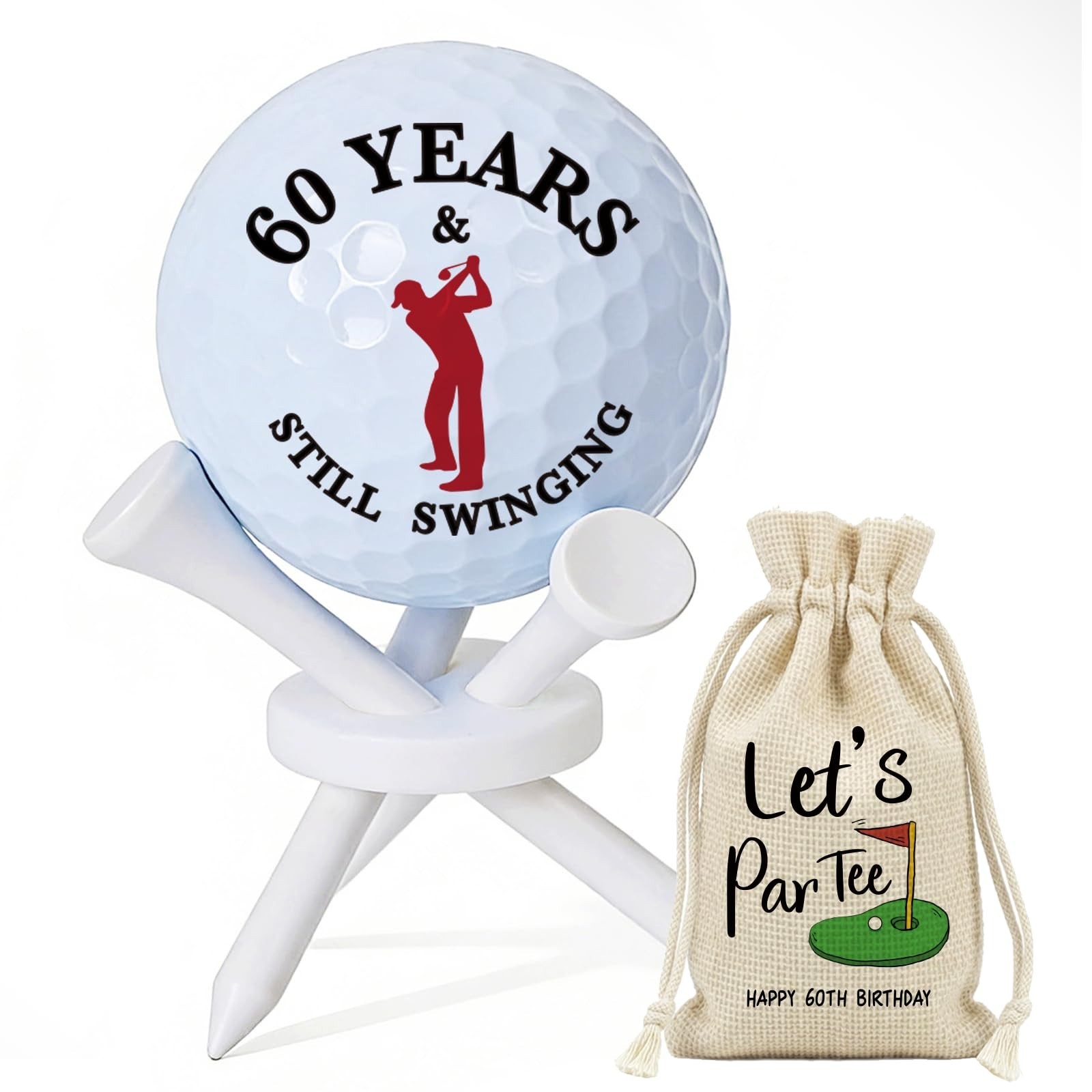 60th Birthday Gifts for Men Grandpa Dad Friends Husband, for Men Golfer, 60 Y…