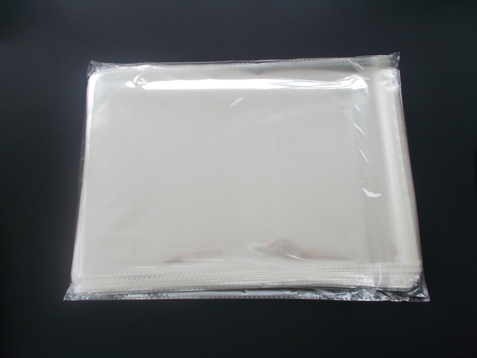 25 9×12 SELF SEAL LIP & TAPE CLEAR POLY/CELLO BAGS 1.5 MIL