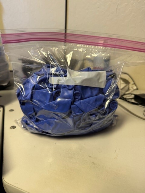 Bulk Lot of Classic Blue Latex Balloons 100+ Party Decoration New!!!
