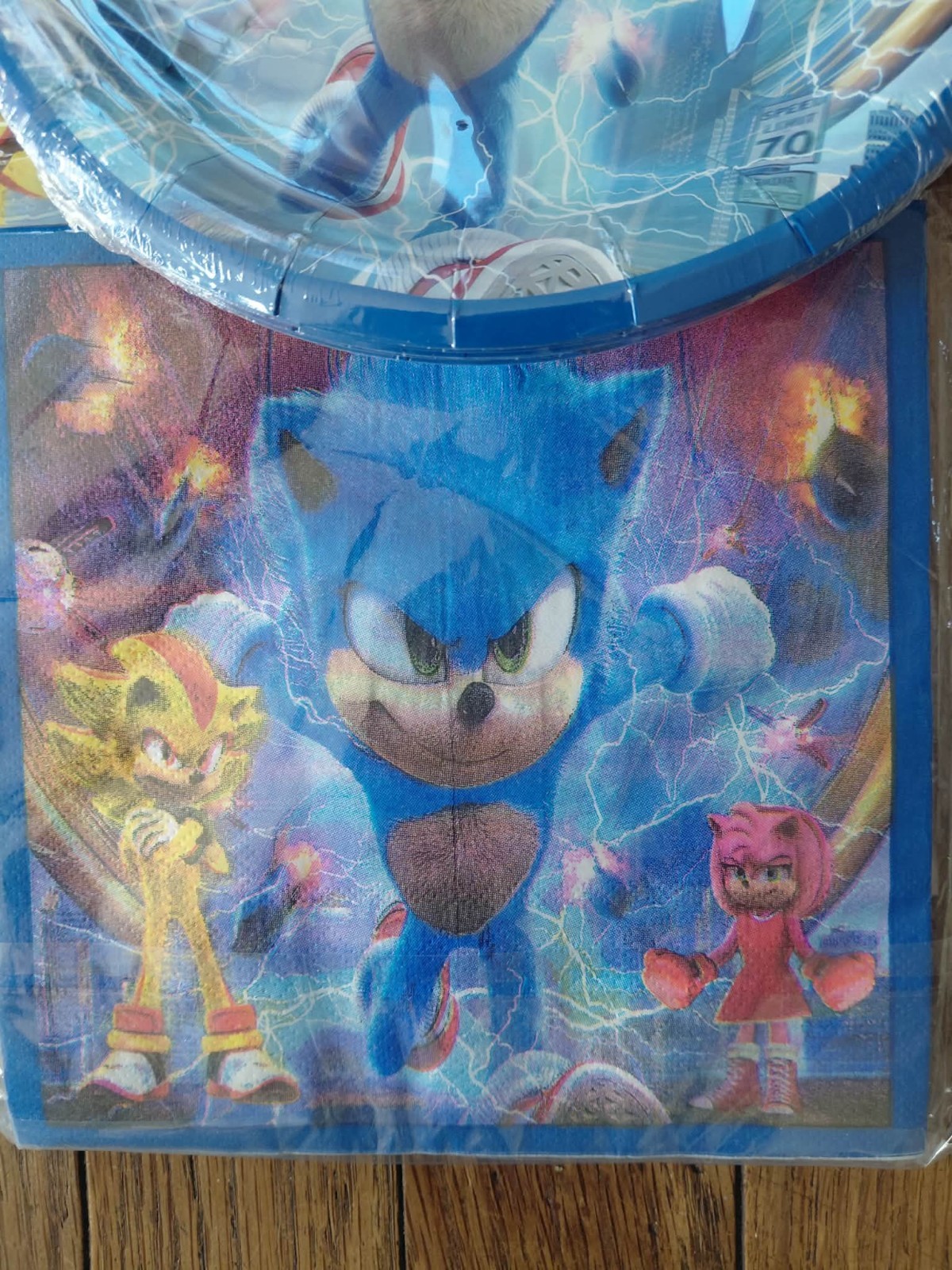 Sonic the Hedgehog Kids Birthday Party Supplies Variety Set