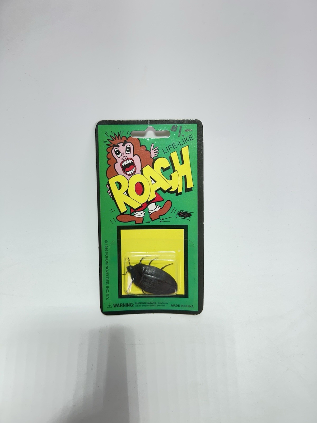 VTG Prank Cockroaches Realistic Cock Roach Monster Jumbo Gag Toy Joke Halloween