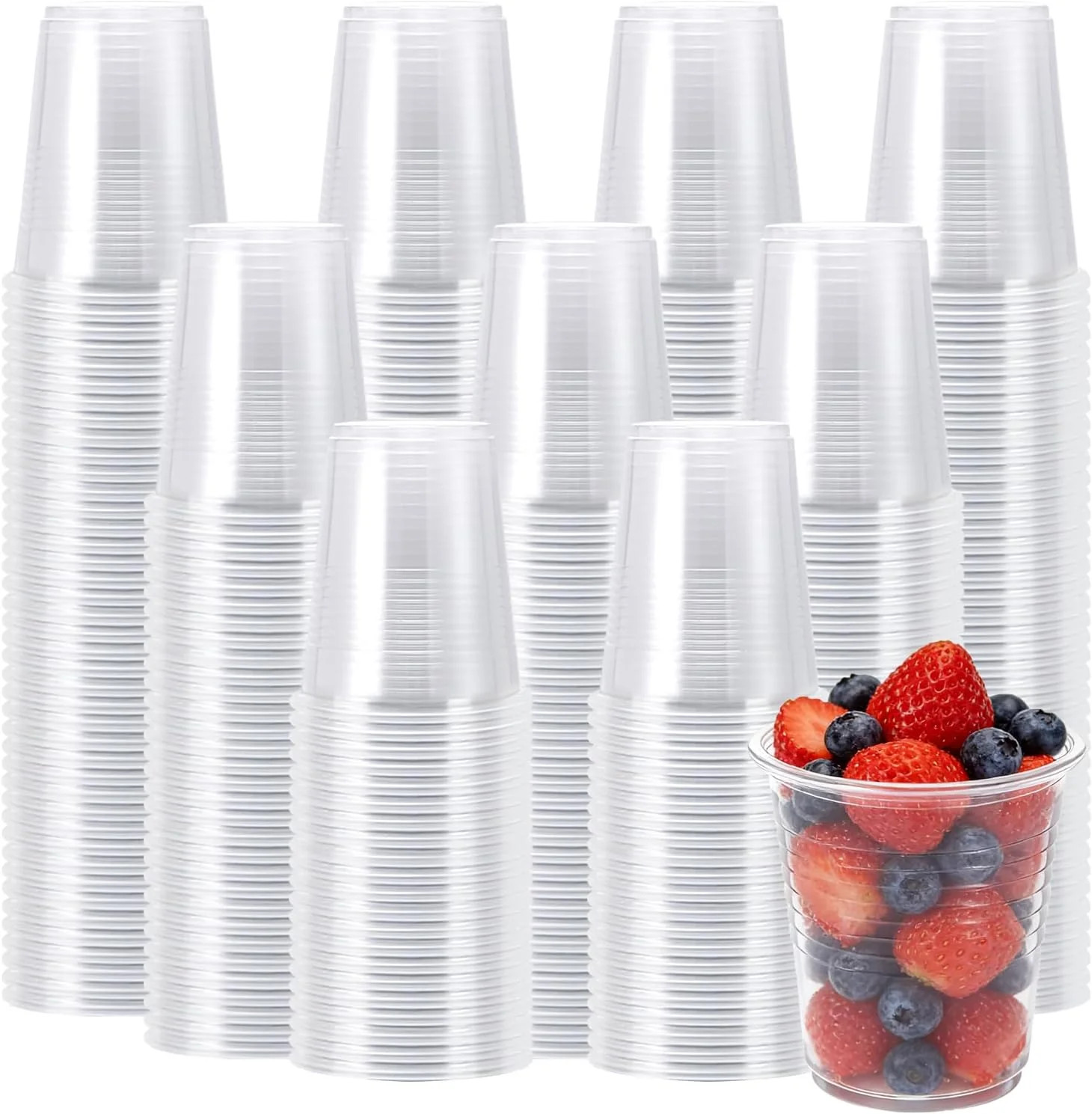 Lamosi 1500 Pack 5 oz Plastic Cups, Disposable Party Cups, Small Drinking cup fo