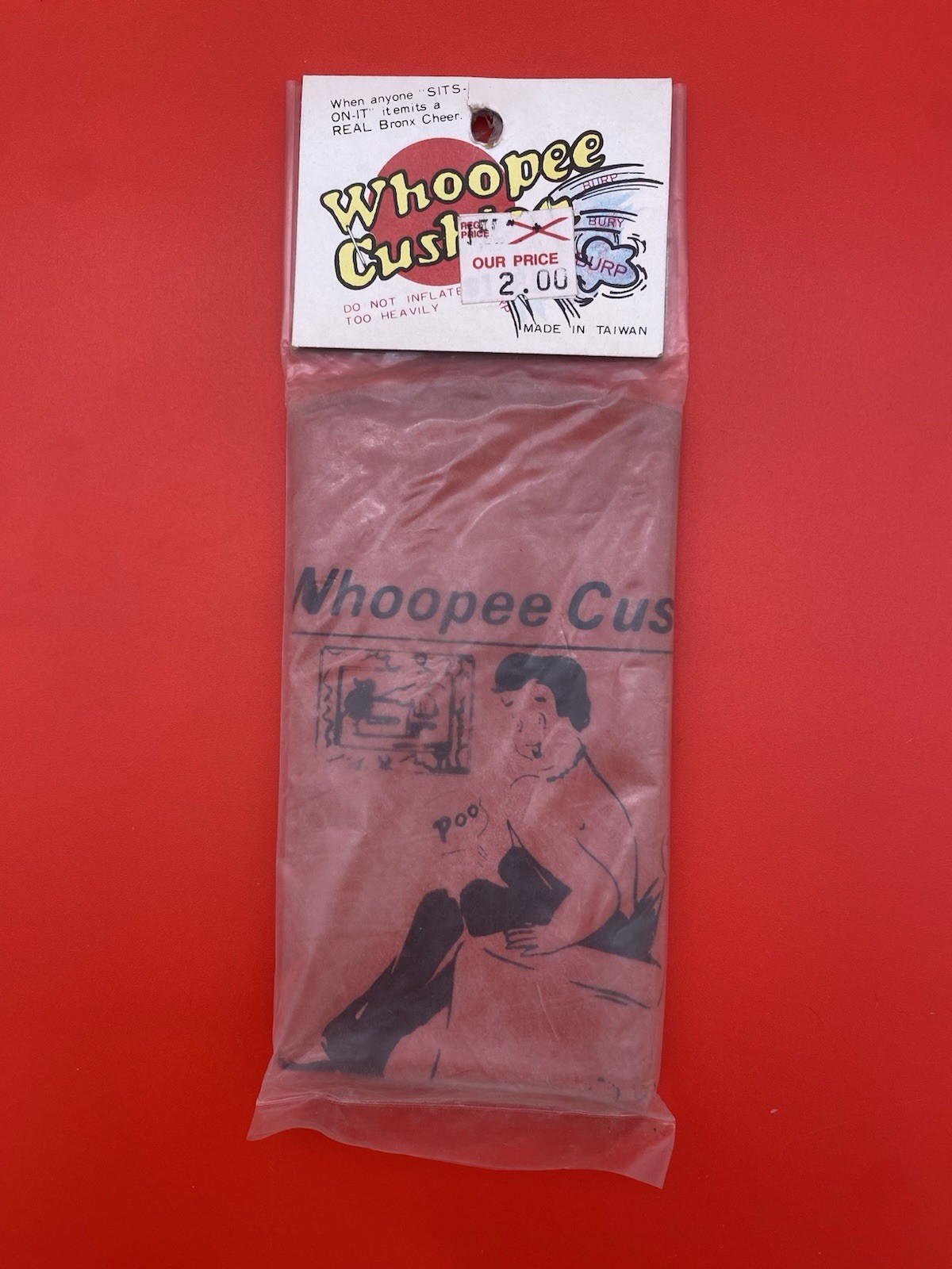 Whoopee Cushions Lot of 6 Vintage Fart Noise Toys – Sealed 1970’s New Old Stock
