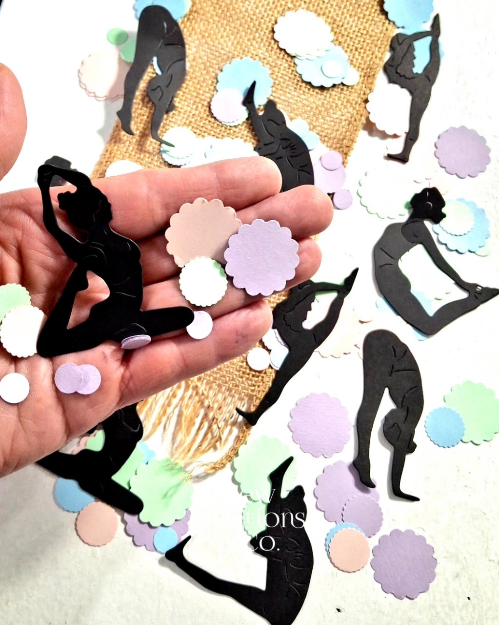 Yoga Confetti 150 Count Party Decorations Birthday Party Supplies