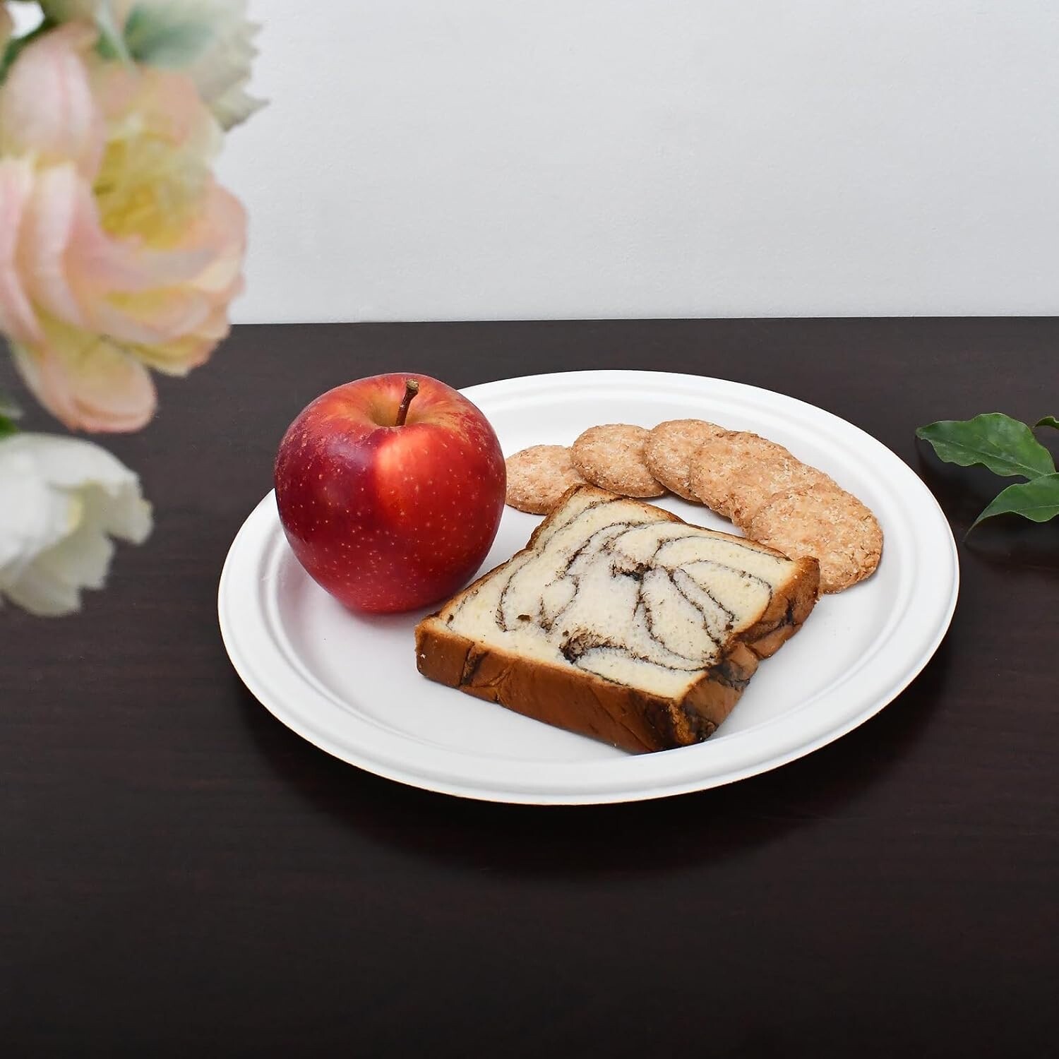 Compostable Plates Disposable Plate Bulk Biodegradable Sugarcane 10 Inch 500pack