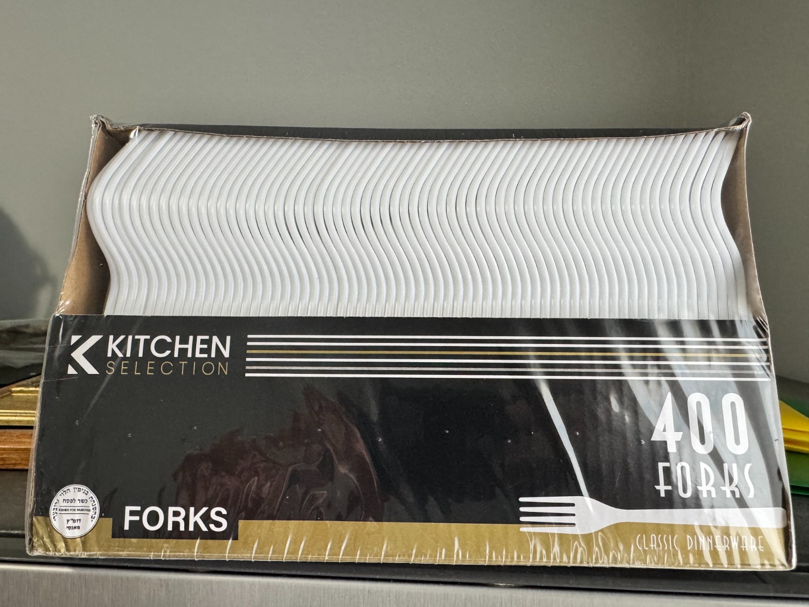 Disposable, Durable Heavy Duty Plastic White | Pack of 400 Forks