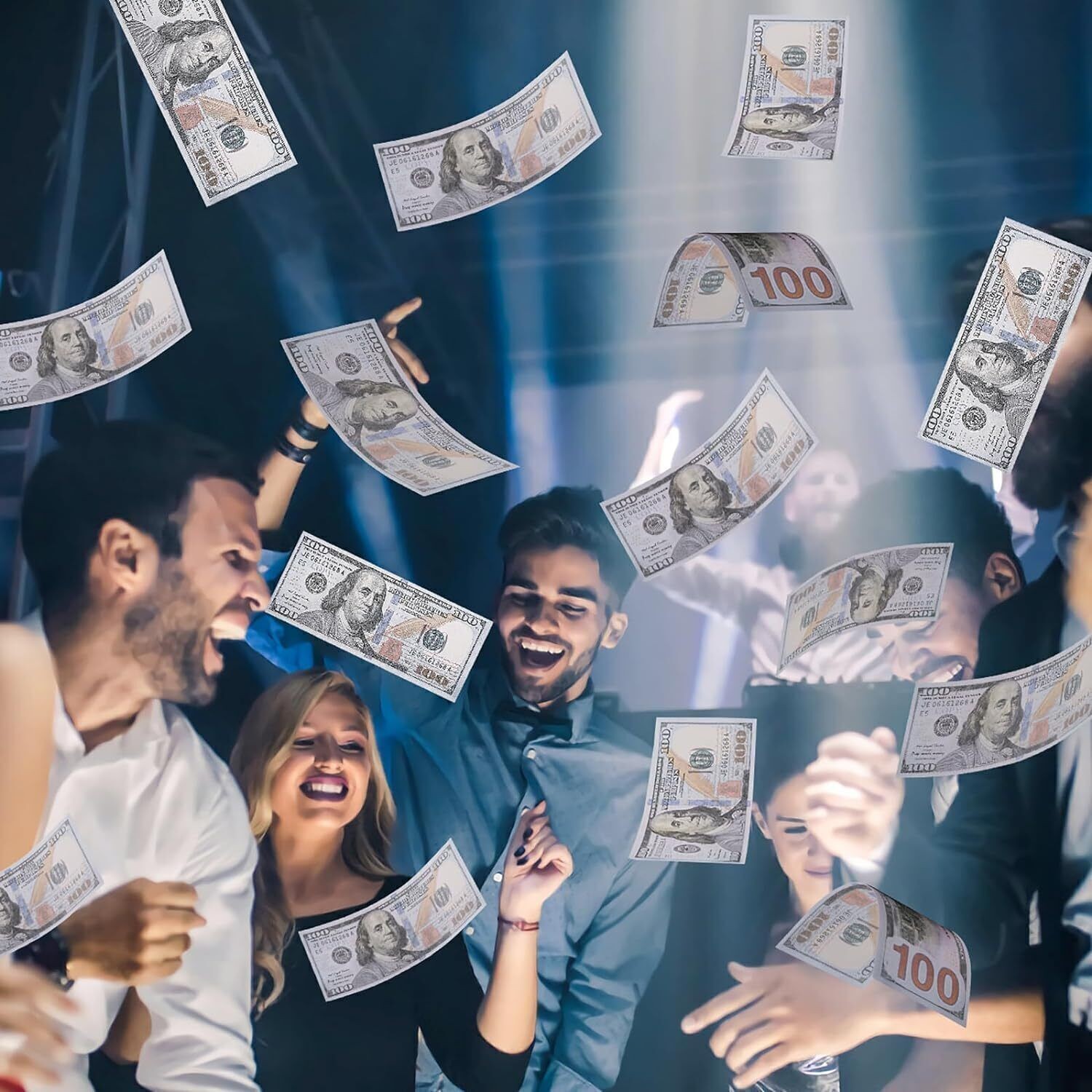 FAKE BANK GAMES PLAY MONEY KIDS CASH PAPER 100-400 PCS 100 DOLLAR BILLS PARTY