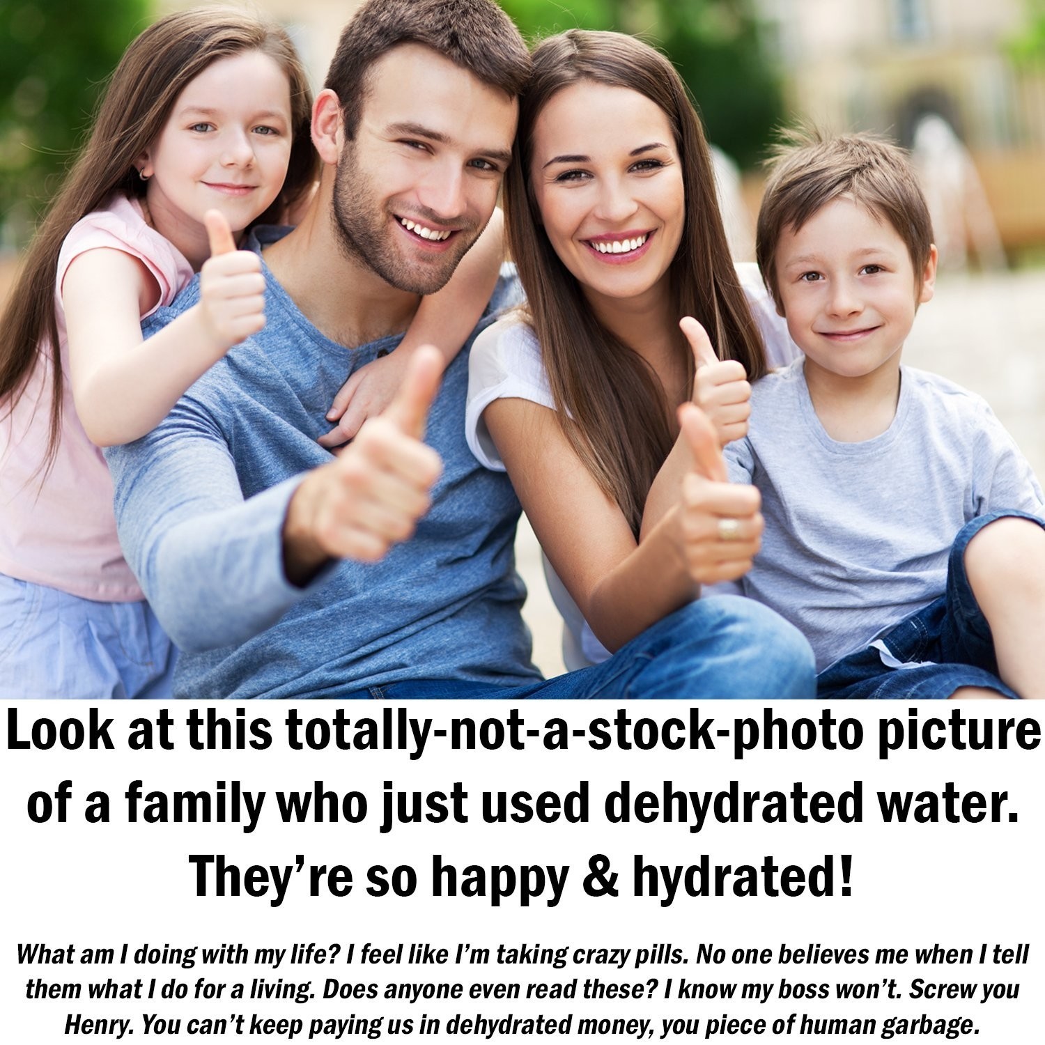 Dehydrated Water 16Oz Empty Can Funny Gag Gift or Joke Prank by Witty Yeti